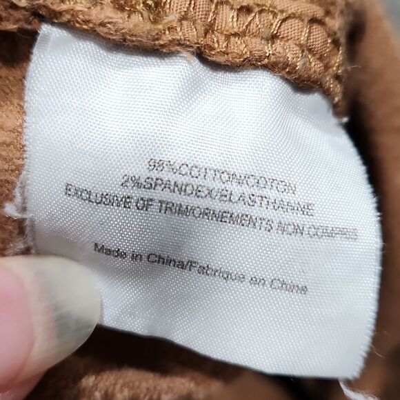 Tory Burch Carmel Ivy Super Skinny Corduroy Pants - Picture 8 of 11